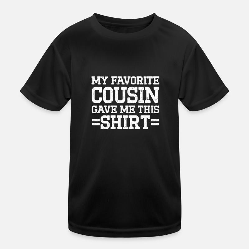 Lieblingscousin Bester Cousin Cousine Sprüche Kinder Funktions-T-Shirt