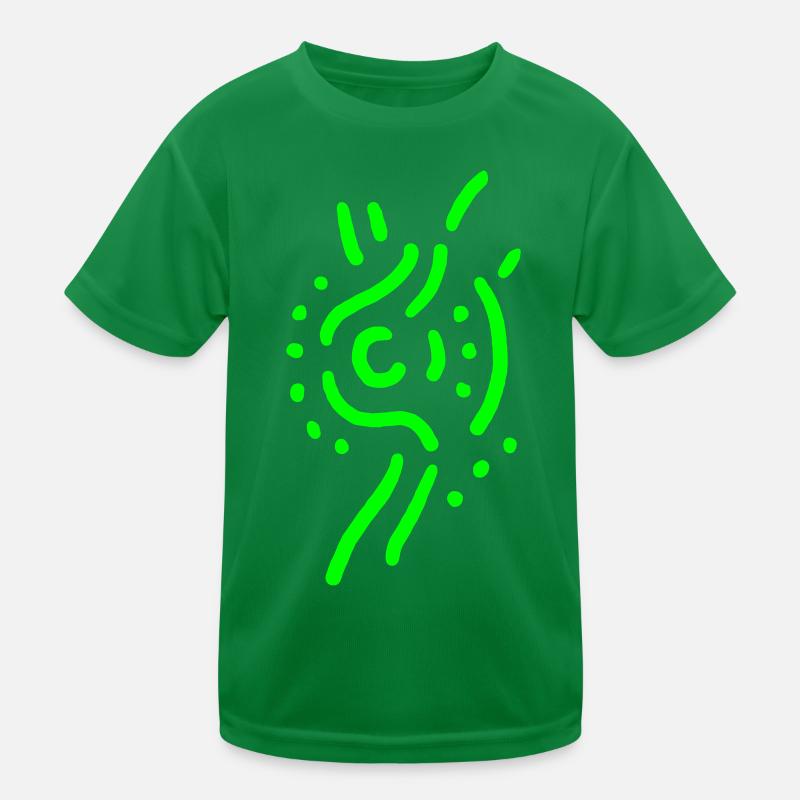 Wikinger Symbol VEKTOR Kinder Funktions-T-Shirt