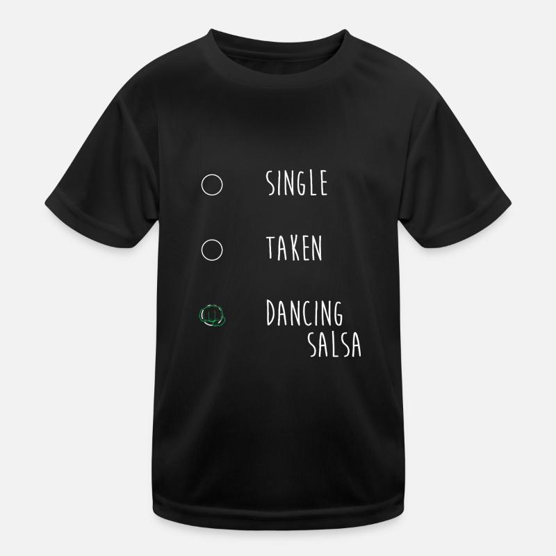 Salsa Dancer Dancer Kids Functional T-Shirt