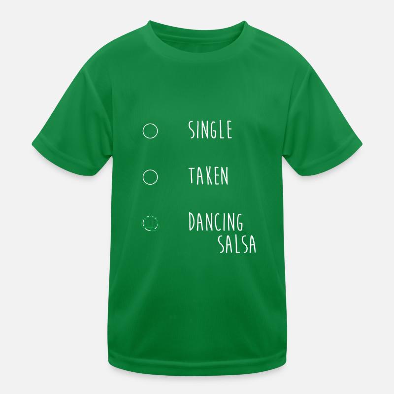 Salsa Dancer Dancer Kids Functional T-Shirt