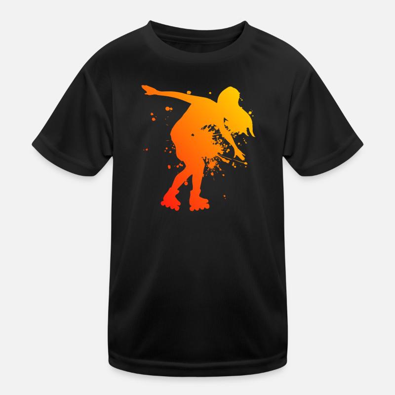 Roller Skating Rollerskaten Roller Skates Kids Functional T-Shirt