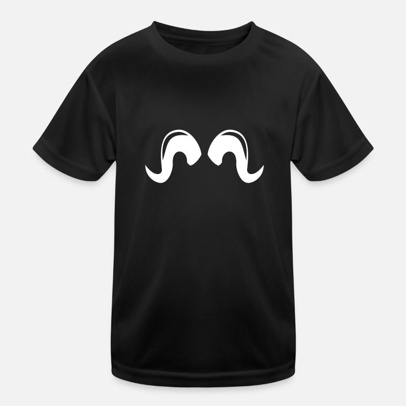 Hörner Kinder Funktions-T-Shirt