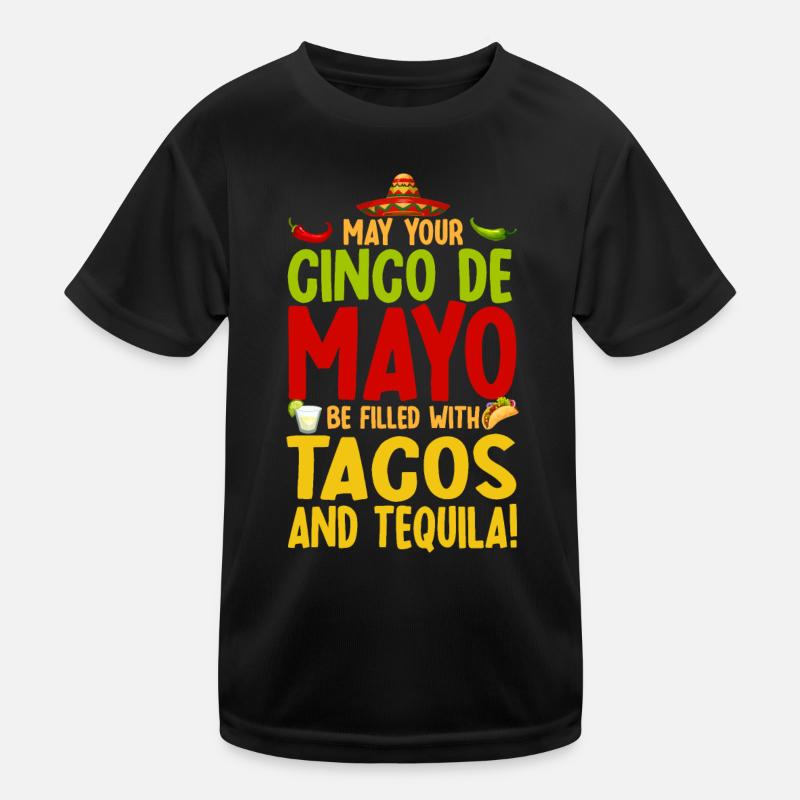 Viva Mexico Cinco De Mayo Party 5 De Mayo Geschenk Kinder Funktions-T-Shirt