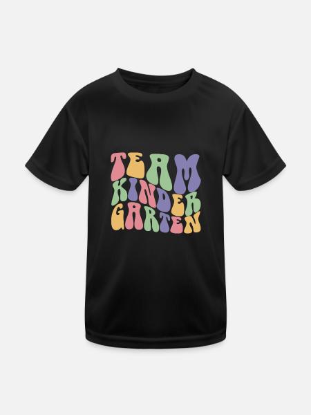 Équipe Maternelle Cool Pre-K Enseignant & Élèves Cadeau - T-shirt sport Enfant - noir - Devant