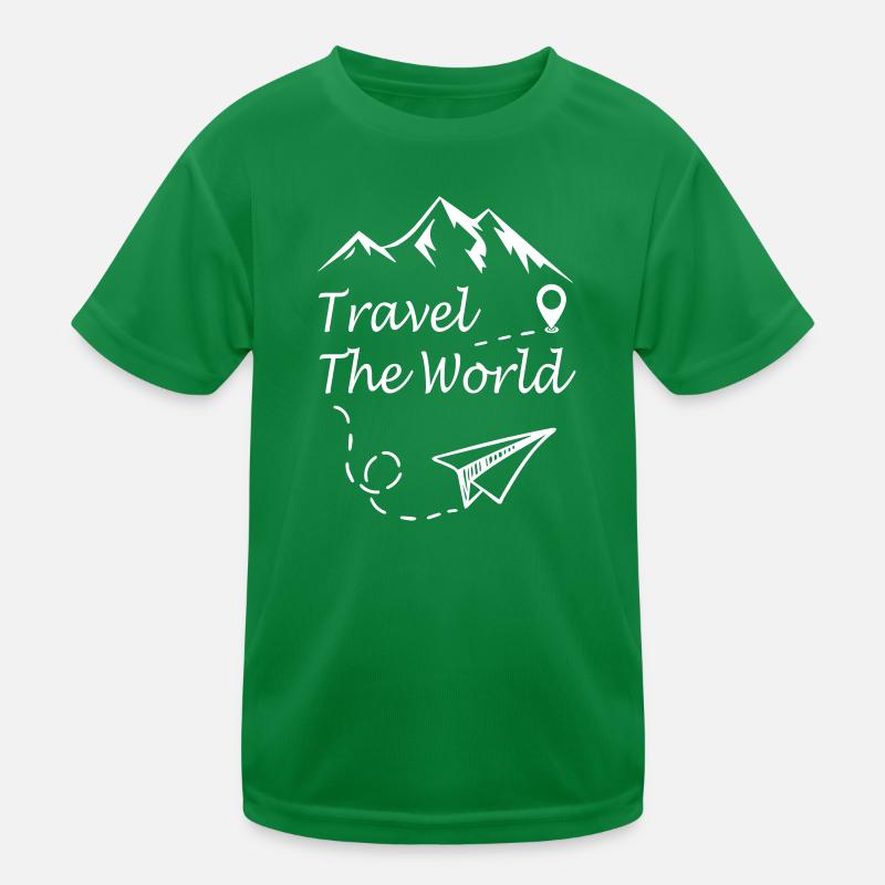 Parcourez le monde T-shirt sport Enfant