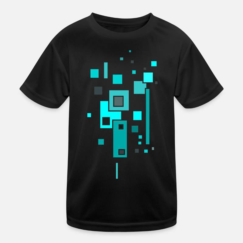 Pattern Colors Kids Functional T-Shirt