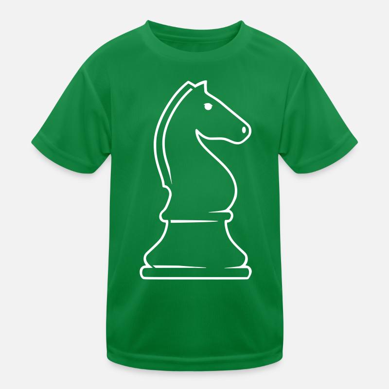 Pièce d’échecs cavalier - deux cavaliers, un jeu T-shirt sport Enfant