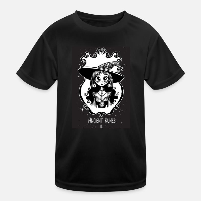 Orakel der alten Runen Kinder Funktions-T-Shirt