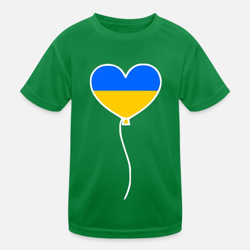 Ukraine Kids Functional T-Shirt