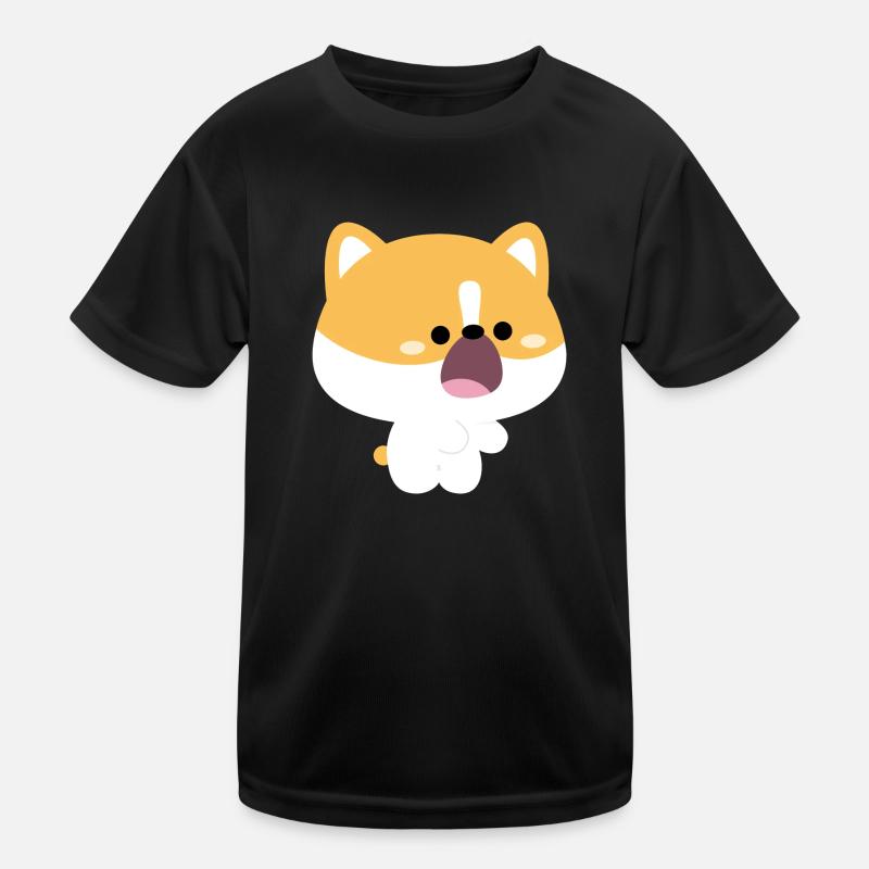 Corgi Feeding Love Part 2 Kids Functional T-Shirt