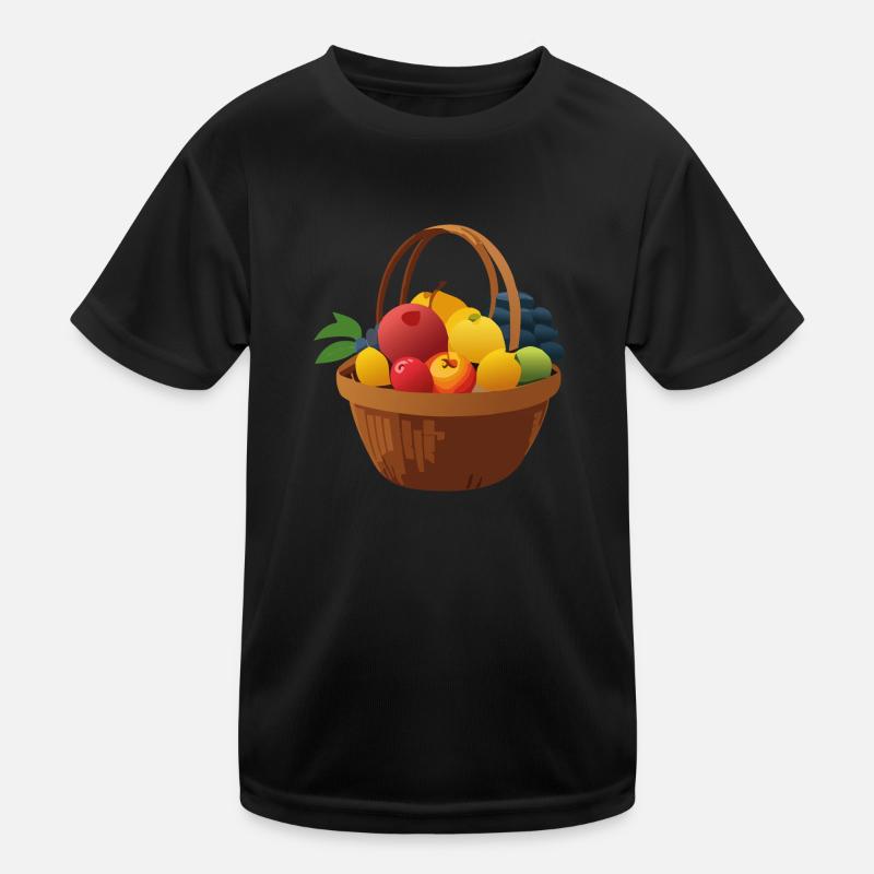 Obstkorb Kinder Funktions-T-Shirt