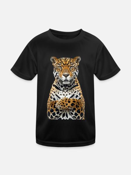 Jaguar - Kids Functional T-Shirt - black - Front