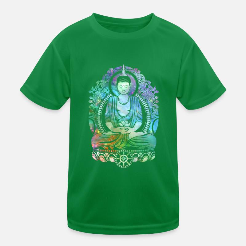 Cosmic Buddha - Cool Kids Functional T-Shirt