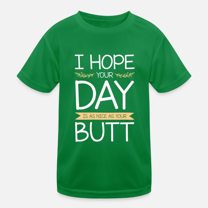 Blagues drôles T-shirt sport Enfant