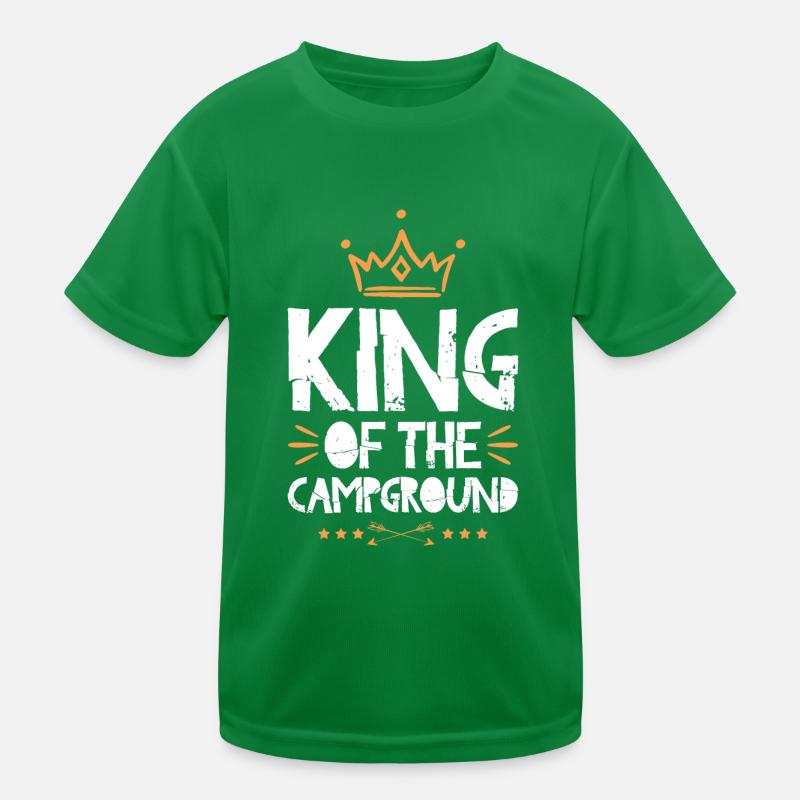 Camping King T-shirt sport Enfant