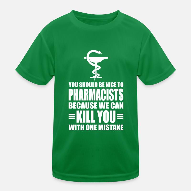 Pharmacists Apotheke Geschenk Kinder Funktions-T-Shirt