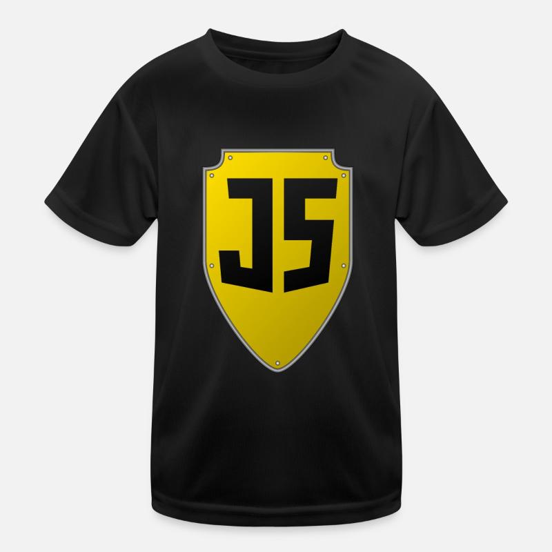 JavaScript Shield Kids Functional T-Shirt
