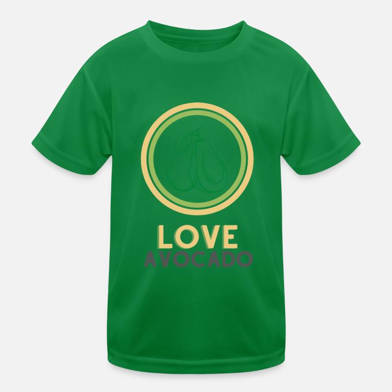 Liebe Avocado Kinder Funktions-T-Shirt
