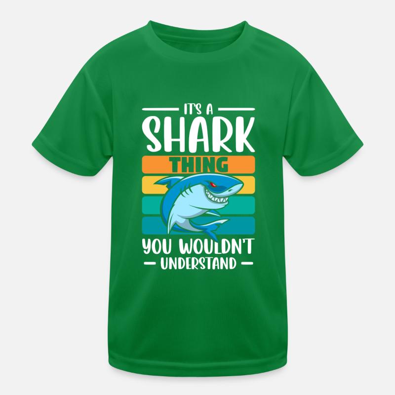 Requins Plongée Sailing Predator T-shirt sport Enfant