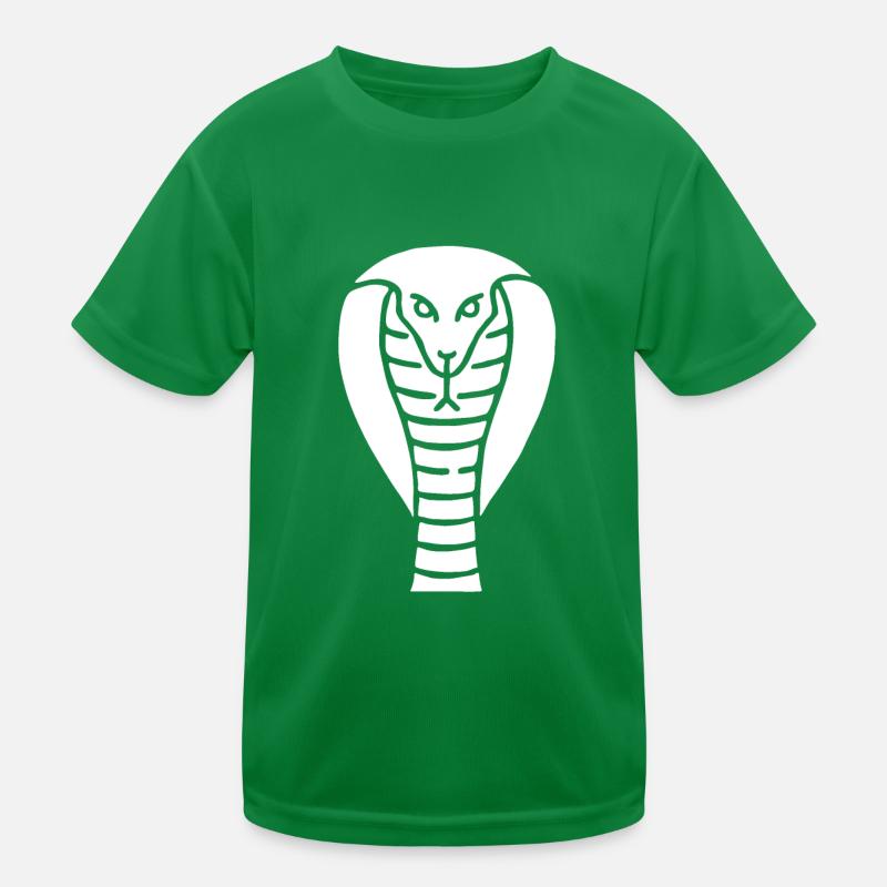 Symbol einer indischen Kobra Schlange Kinder Funktions-T-Shirt