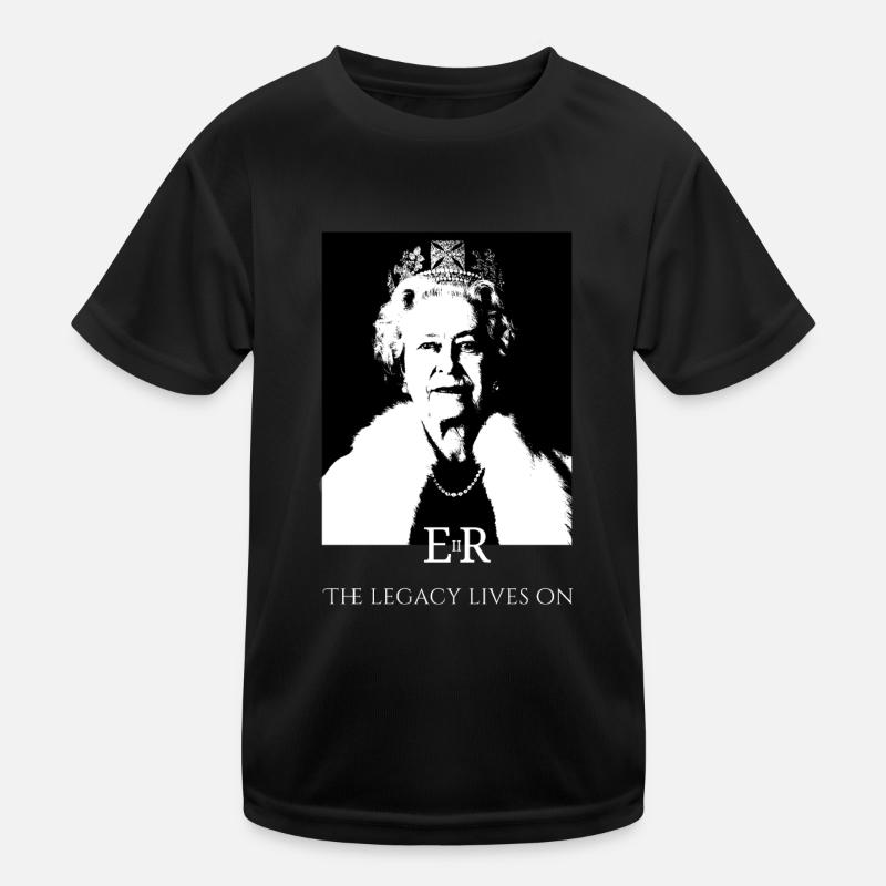 Queen Elizabeth II The legacy lives on Kids Functional T-Shirt