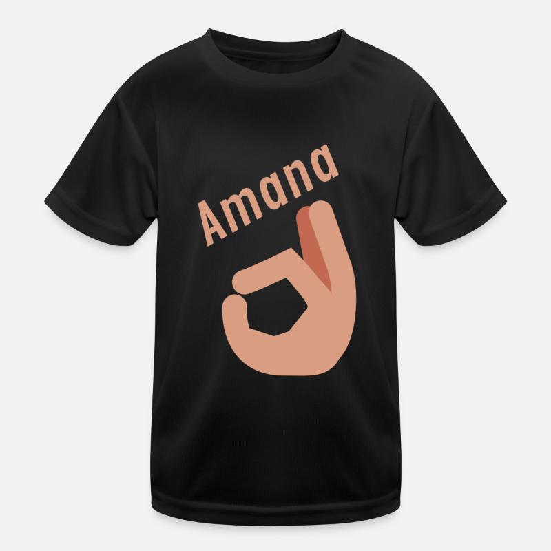 Amana Kinder Funktions-T-Shirt