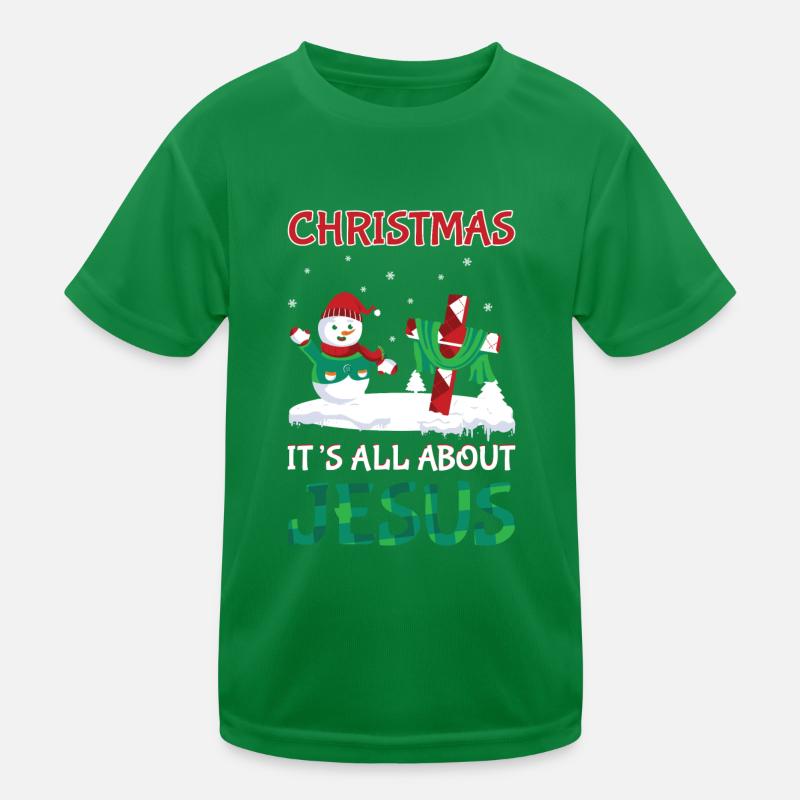 Cadeaux de Noël Noël T-shirt sport Enfant