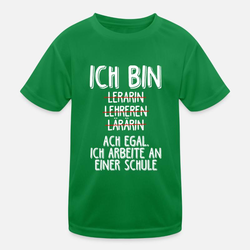 Lehrer Lehrkraft Referendar Realschule Geschenk Le Kinder Funktions-T-Shirt
