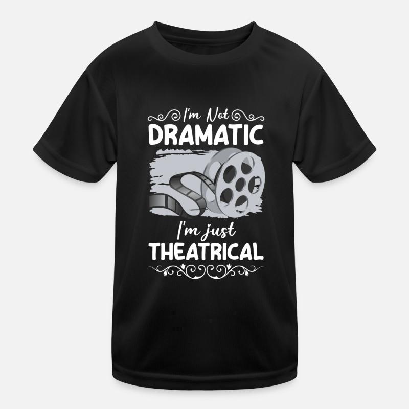 actress acting comedy nerd Kids Functional T-Shirt