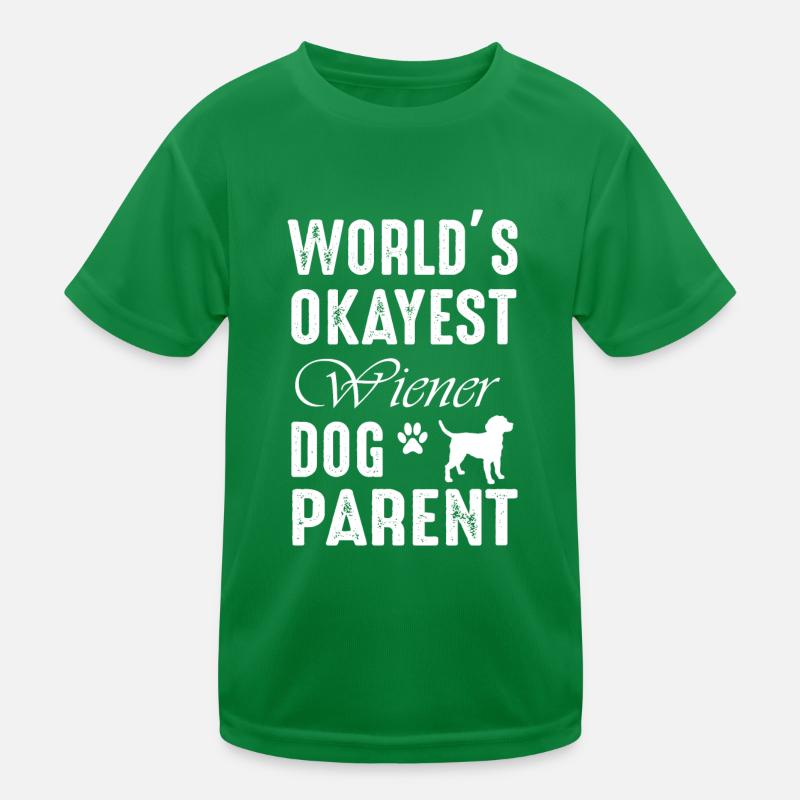 Chien Hund T-shirt sport Enfant