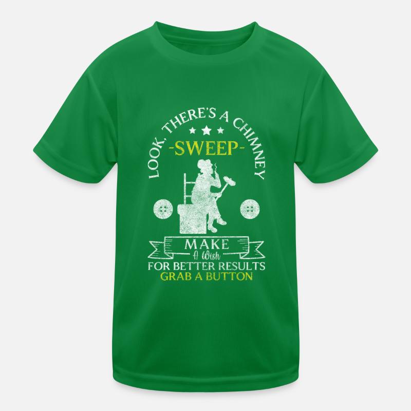 ramoneur toit occupation cheminée T-shirt sport Enfant