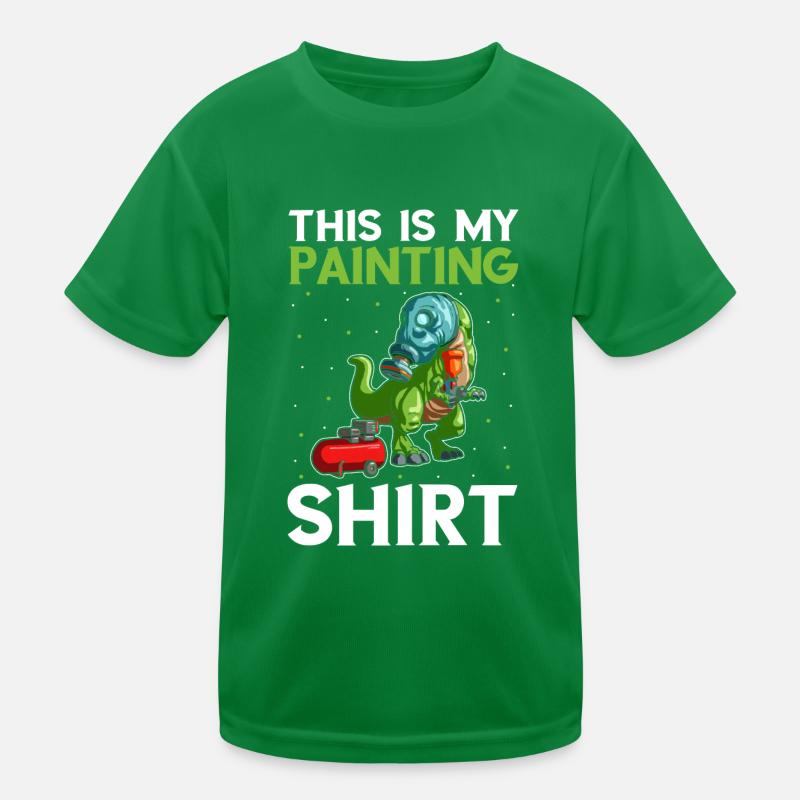 Car Painter Offer for Body Technicians Kids Functional T-Shirt