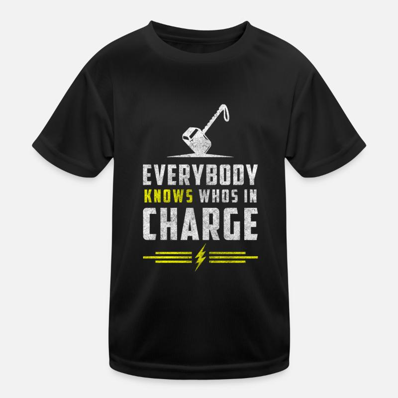 Thor Norse Lightning Celts Kids Functional T-Shirt