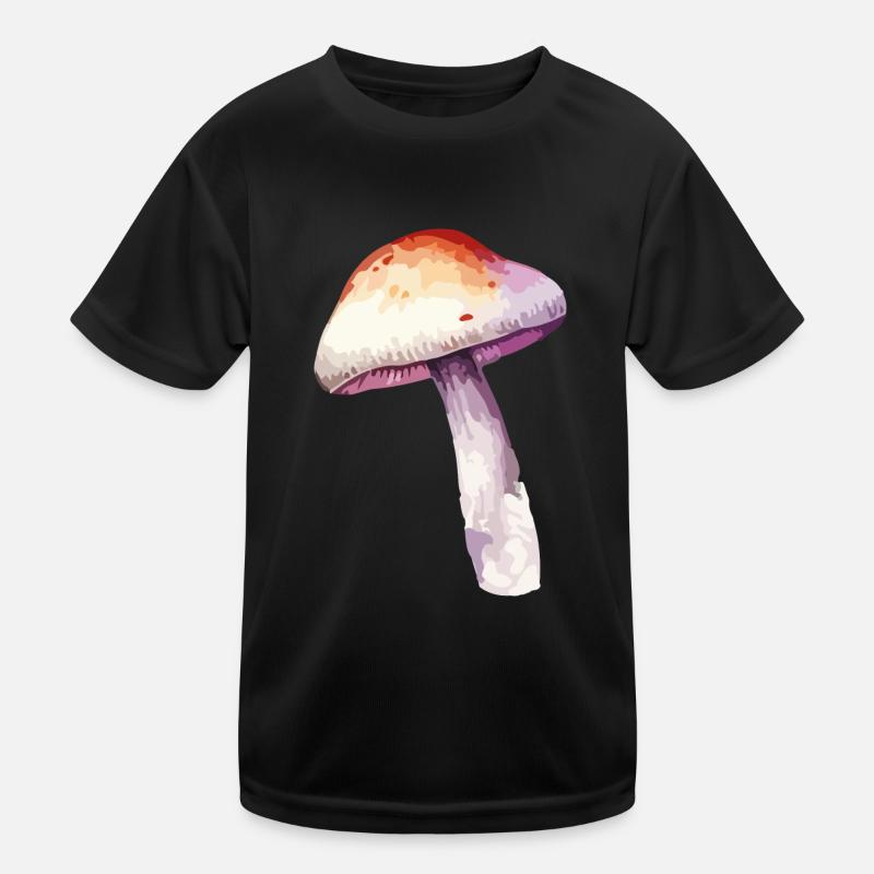 mushroom Kids Functional T-Shirt