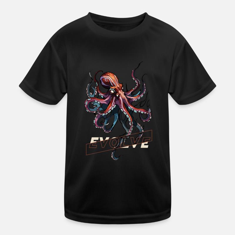 Kraken en évolution T-shirt sport Enfant