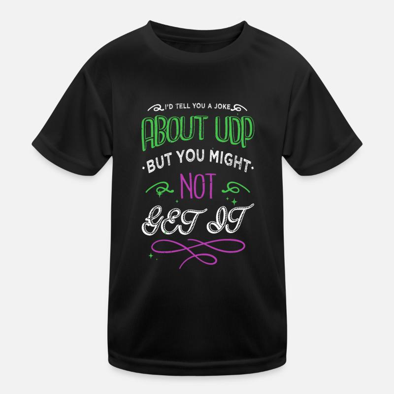 Ethical Encrypt plaisante Hacker anonyme T-shirt sport Enfant