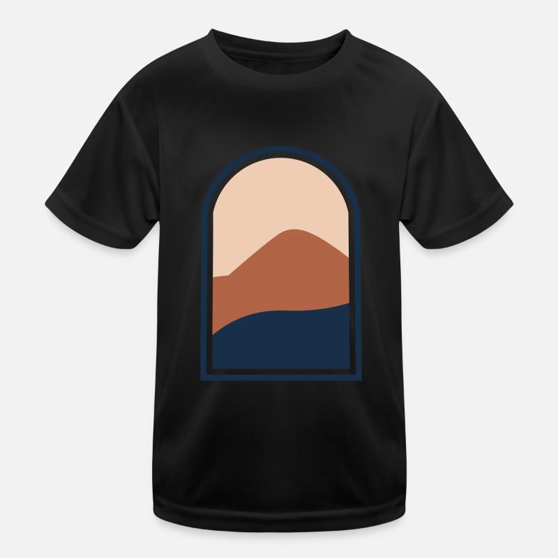 Conception abstraite T-shirt sport Enfant