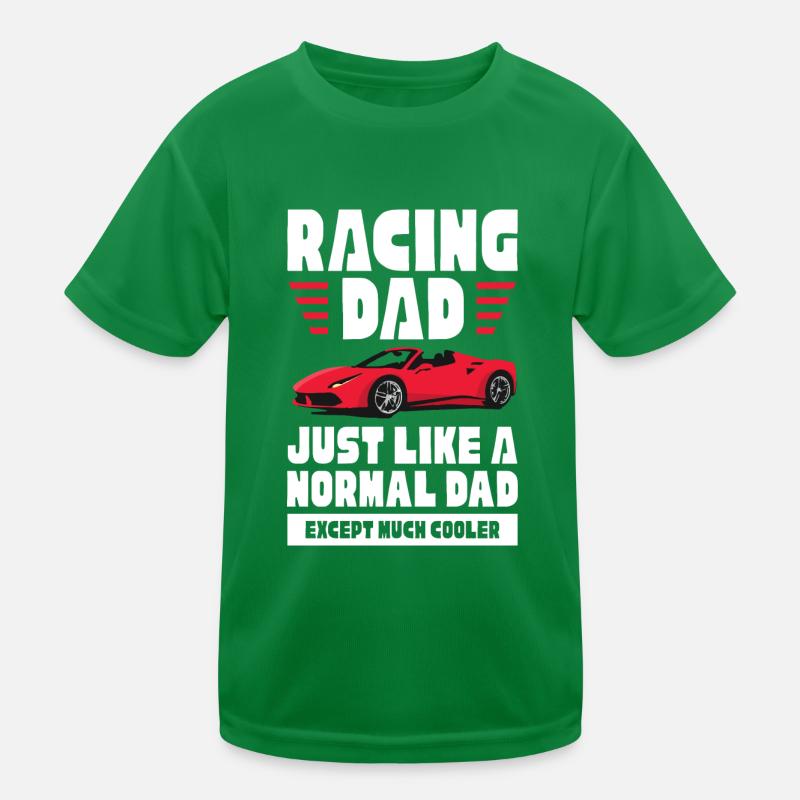 Papa de course comme un design normal mais beaucoup plus cool T-shirt sport Enfant