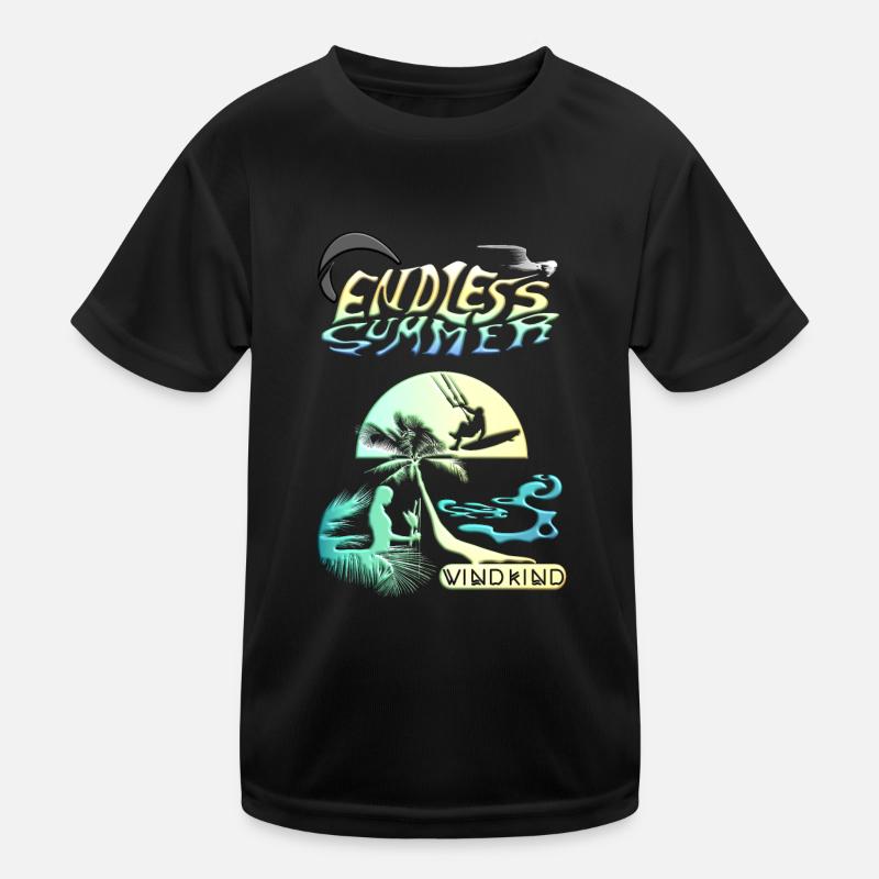 Endlos Sommer Kinder Funktions-T-Shirt