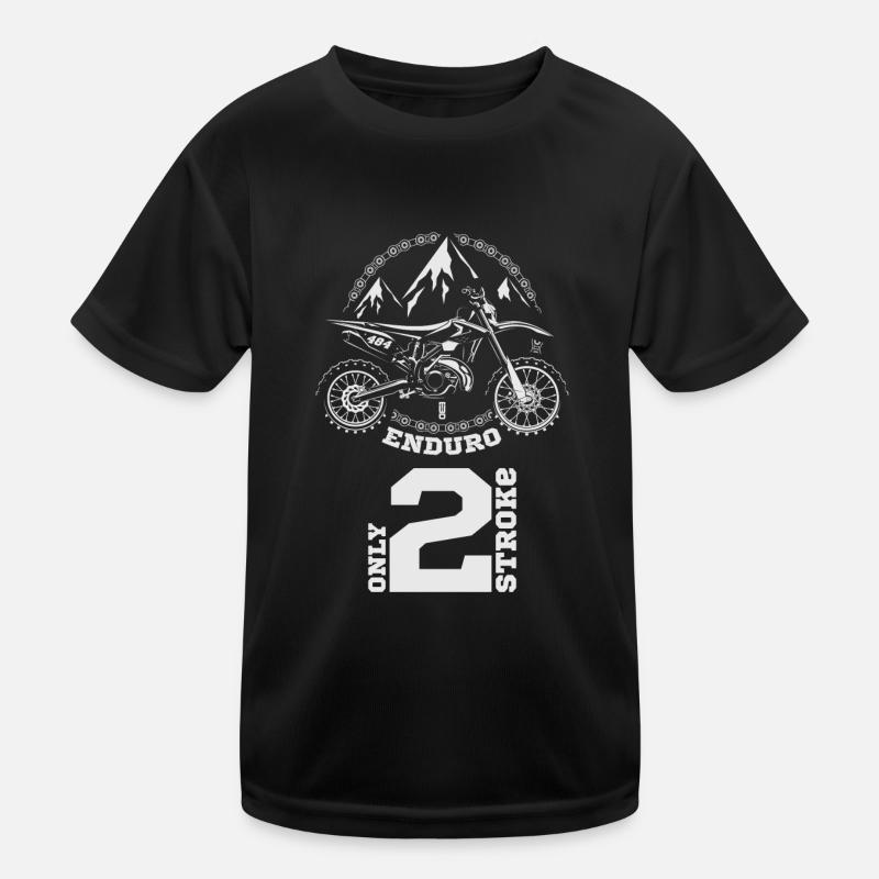 Enduro 2T Kinder Funktions-T-Shirt