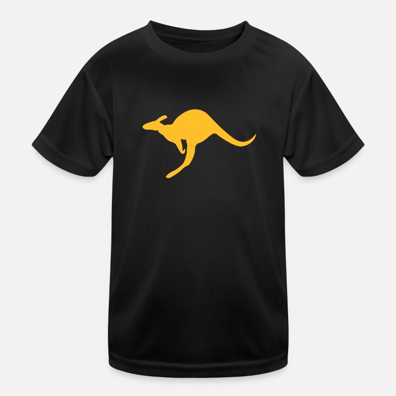 Australia kangaroo roo wallaby outback Kids Functional T-Shirt