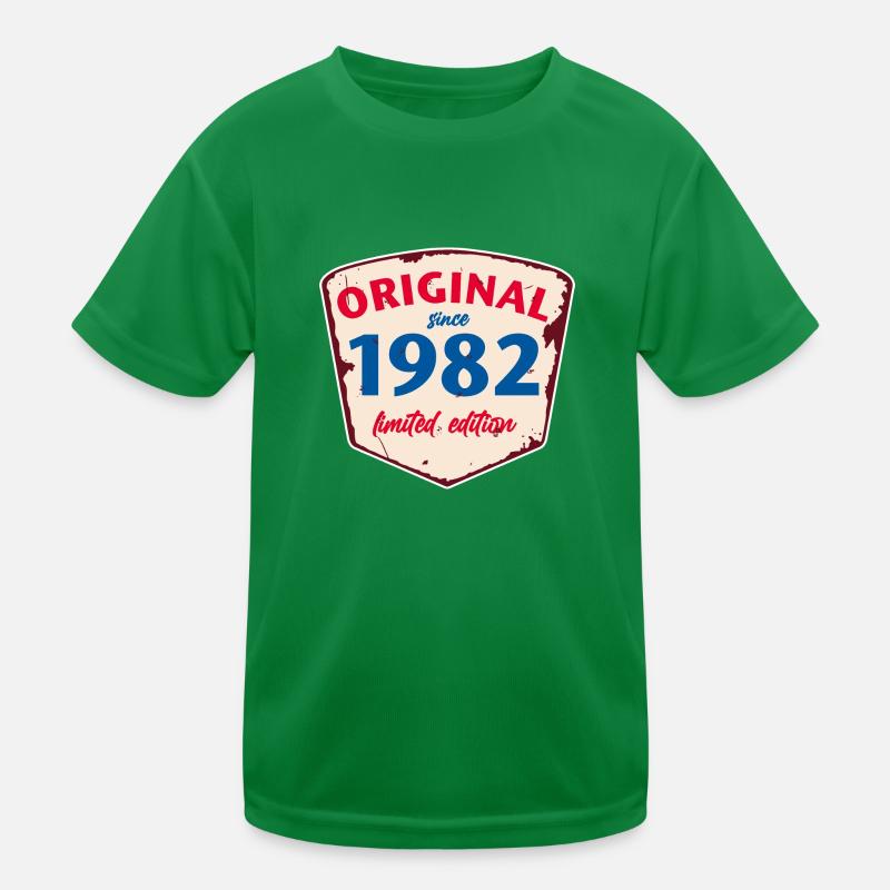 1982 Blechschild - édition citronnée - Vintage T-shirt sport Enfant