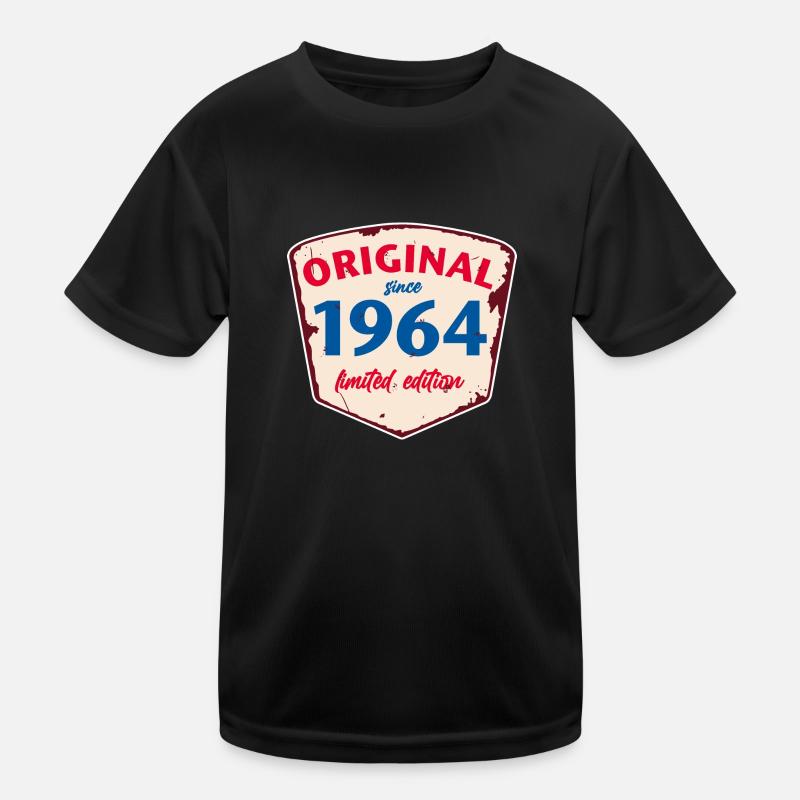 1964 Blechschild - édition chaulée - Millésime T-shirt sport Enfant