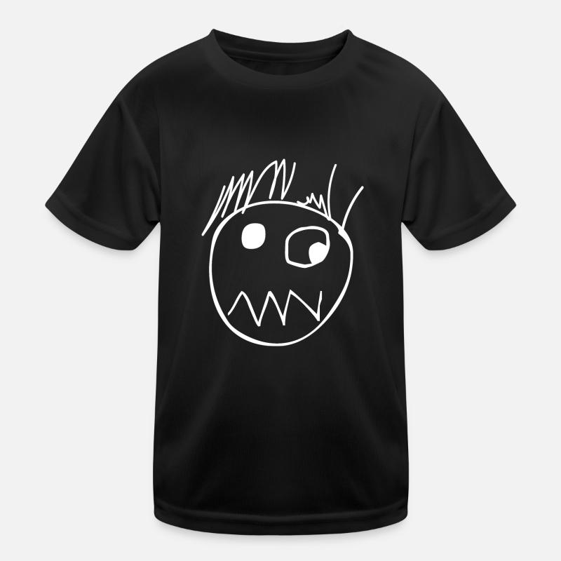 Émotions du visage grunge T-shirt sport Enfant