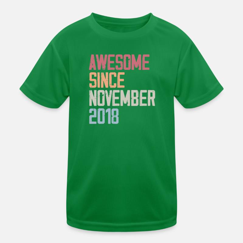 Birthday gift in November 2018 Kids Functional T-Shirt