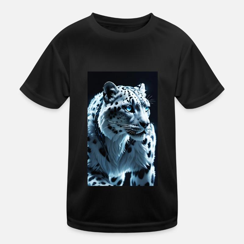 Léopard des neiges | Léopard | Prédateur T-shirt sport Enfant