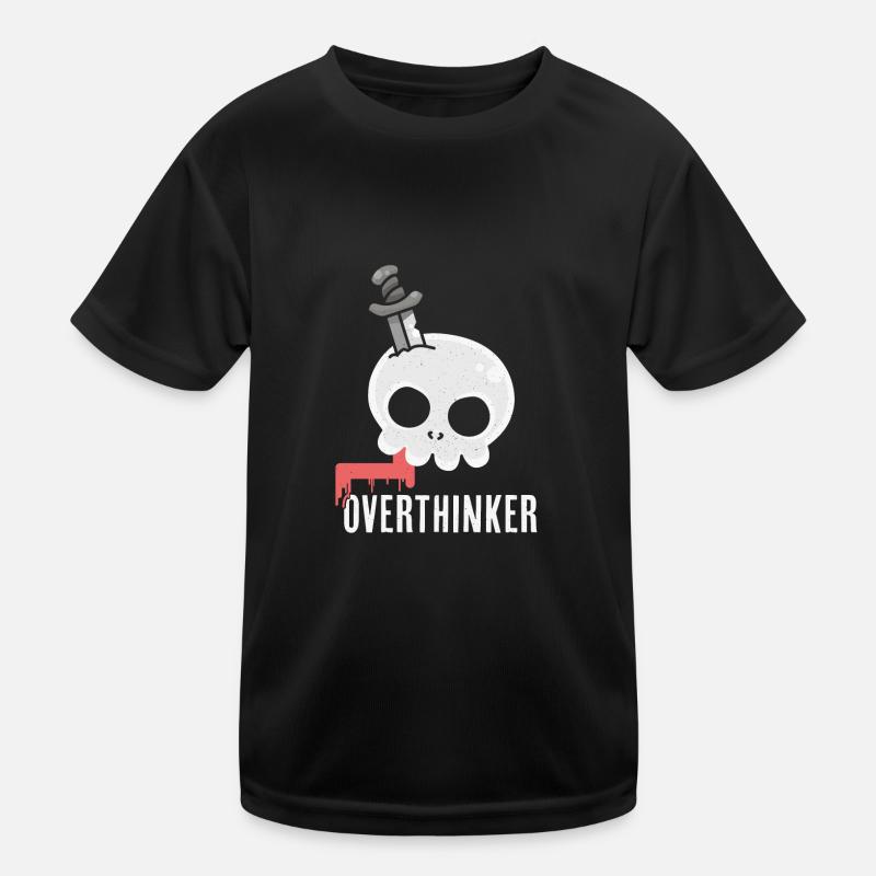 Overthinker - Chaos im Kopf Kinder Funktions-T-Shirt