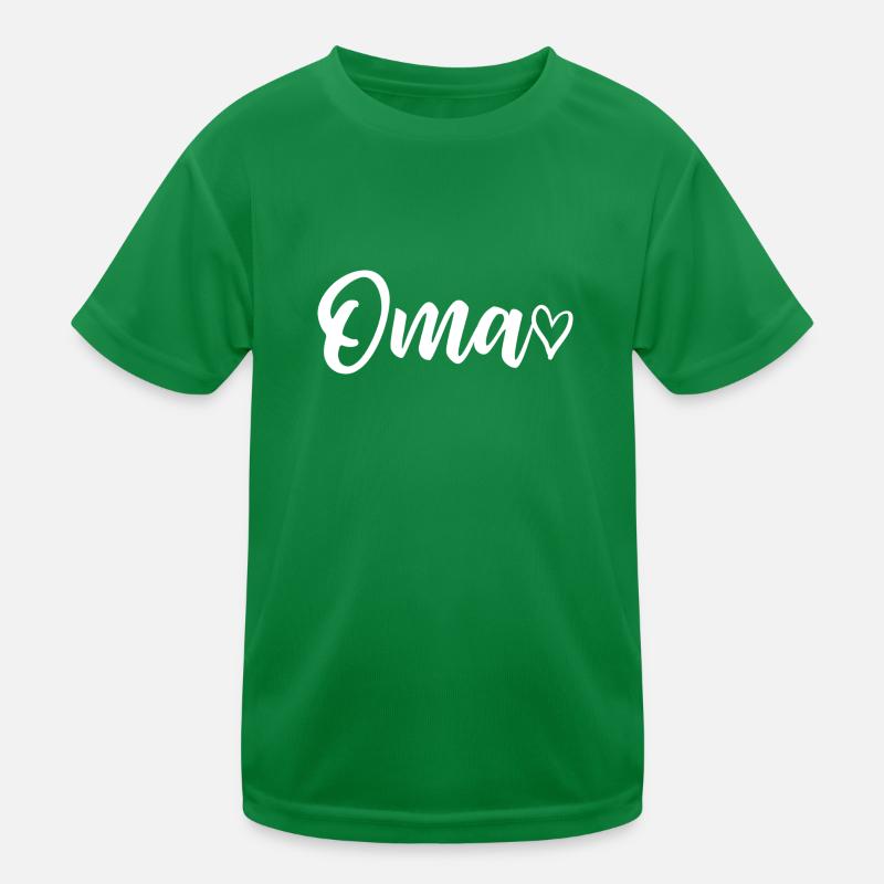 Oma - Geschenk Oma Großmutter Geburtstag Kinder Funktions-T-Shirt