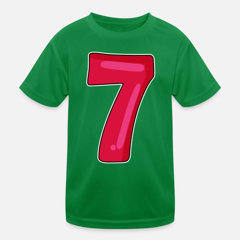 7 Kinder Funktions-T-Shirt