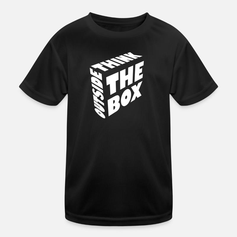 Think outside the box Kids Functional T-Shirt